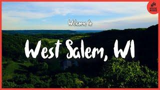 West Salem, Wisconsin USA | 4k Drone Video