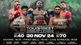 Live Championship boxing from VIP's show in Bolton (30.11.24)