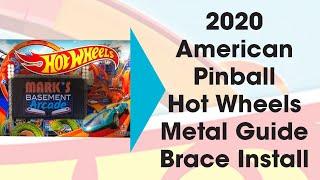 2020 American Pinball Hot Wheels Metal Brace Upgrade #pinball #americanpinball #API