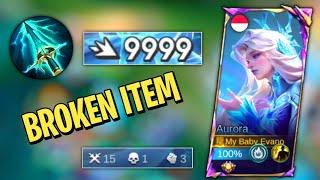 Aurora New Item Build Sky Piercer [ Aurora Best Build 2024 ] - Mobile Legends