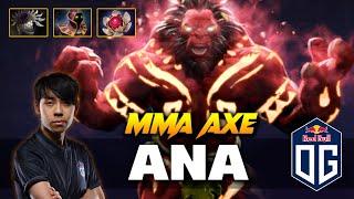 ANA AXE MMA - Dota 2 Pro Gameplay [Watch & Learn]