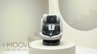 KikkaBoo | Car seat 40-150 cm i-MOOVE i-SIZE