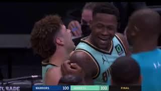 Scary Terry sinks a Game Winner and Hornets announcers can’t believe It