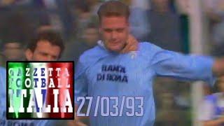 Gazza at his best! ALL the Goals 27th March 1993 FULL Highlights | Gazzetta Football Italia Rewind