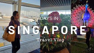 #Singaporevlogs SINGAPORE VLOG Indian Girl Travelling to Singapore Day 1 | Harshini Joshi