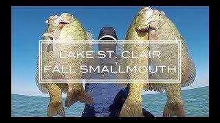 Late FALL Smallmouth - Lake St. Clair 2018