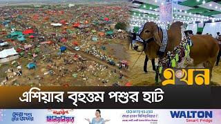 পাকিস্তানে এক হাজার একর জায়গাজুড়ে বসবে হাট | Pakistan Animal Market | Ekhon TV