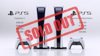 Sony Lies About PS5 Pre-orders| Playstation 5 Sold Out Until 2021 | RTX 3080 Launch Disaster