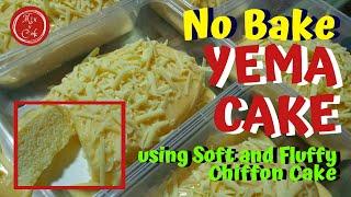 Yema Cake | No bake Yema Cake | Chiffon Cake | Mix N Cook