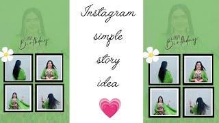 instgram story idea simple & unique 