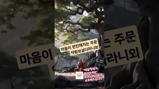 마음이 편안해지는 주문_법화경_약왕보살 다라니외 #다라니#다라니기도#법화경#약왕보살