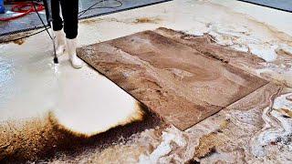 OMG, check out what came out of the combination of mud and thick foam |  Speeded Up