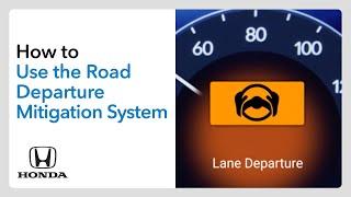 How to Use the Road Departure Mitigation System (RDM)