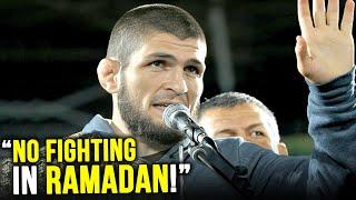 Why Muslim MMA Fighters Don't Fight Around Ramadan? | Sportskeeda MMA