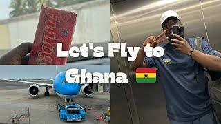 Fly with me to Ghana  | Vlog