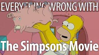 Everything Wrong With The Simpsons Movie In 15 Minutes Or Less