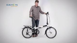 How to fold and unfold your DAHON - Mariner, Speed, Vitesse, Boardwalk (inc telescoping handlepost)