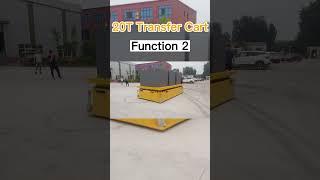 Auto 20T Trackless Transfer Cart, Steerable Transfer Trolley #BEFANBY #transportation