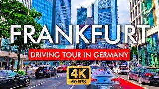  Frankfurt Driving Tour 2024 Germany 4K Video. Explore Römerberg, Main River and Museumsufer.