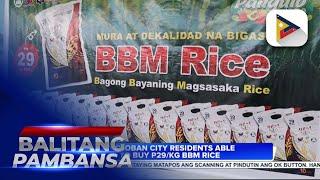 Tacloban City residents able to buy P29/kg BBM Rice