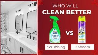 Kaboom vs Scrubbing Bubbles Bathroom Cleaner (Who is The Winner)