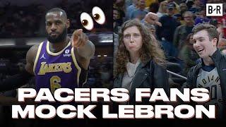 LeBron James Tells Ref To Eject Pacers Fan Sitting Courtside In Overtime Win 