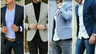 How To Dashing Dress Up Blazer Jacket with jeans Lookbook ForMens's | Men's Stylish Fashion 2020