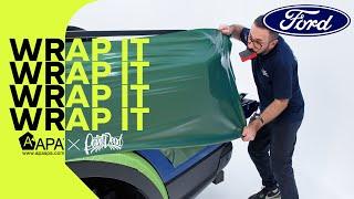 VINYL WRAP ASMR: A Step-by-Step Guide FORD RAPTOR 2024 BED