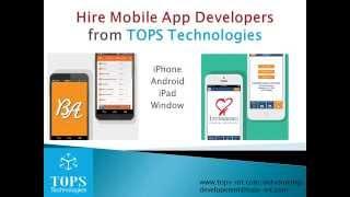 Hire Mobile App Developers India, Mobile App Programmers