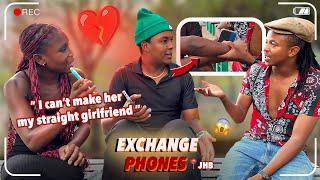 Making couples switching phones for 60sec   SEASON 3 SA EDITION | EPISODE 215 |