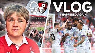 *VLOG* FOREST 1-1 BOURNEMOUTH 🫣 86TH MINUTE EQUALISER