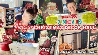 2024 HUGE CHRISTMAS DECOR HAUL INSPO!! | NEW TURKEY FRYER #christmasdecor