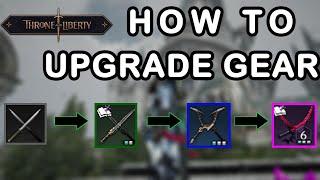 How To Upgrade Your Gear in Throne and Liberty FAST