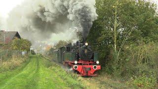 Steam locomotive 11sm on the steep line | Brohltalbahn (4K)