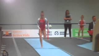 2015 School Games Maisie Methuen WAL Vault 2 Apparatus Finals