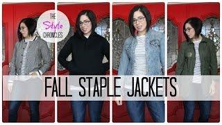 Fall Jacket Staples - The Style Chronicles