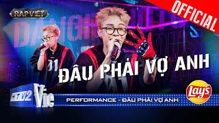 ĐÂU PHẢI VỢ ANH - Dangrangto khiến khán giả mê đét, nhận về 4 NÓN VÀNG | Rap Việt 2024 [Performance]