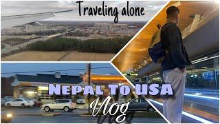 Nepal to USA  traveling alone