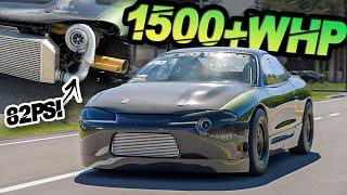 1500HP Eagle Talon on 82PSI | POV STREET DRIVE (23 Year Build Breakdown)