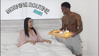 OUR MORNING ROUTINE AS A COUPLE 2021| Healthy & Productive Habits