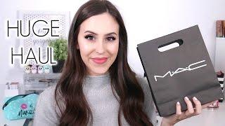 HUGE Mac Makeup Haul 2016 + SWATCHES | Beauty with Emily Fox