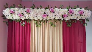 DIY _ WEDDING BACKDROP | ENGAGEMENT BACKDROP | WEDDING DECORATION | WEDDING IDEA | PELAMIN KAHWIN