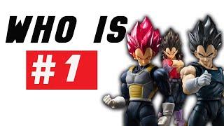 Ranking S.H. Figuarts Vegeta From Worst to Best (My Collection)