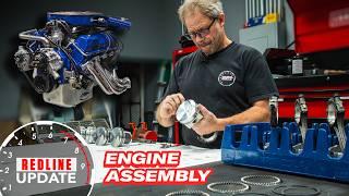 Assembling a Ford V-8 351C Engine for our DeTomaso Pantera Barn Find Project