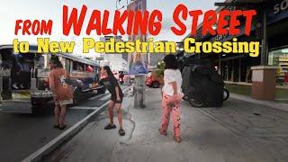 A Walk from Walking Street to New Pedestrian Crossing in Dau: Angeles City Adventure