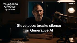 Steve Jobs breaks silence on Generative AI | The Legends AI #Podcast