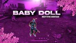 Baby Doll Free Fire Beat Sync | Free Fire Best Edited Beat Sync Montage | Billo Free Fire Beat Sync