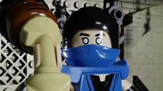 Mortal Kombat Fatality, but in Lego...