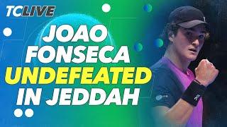 18 Year Old Joao Fonseca Wins the 2024 Next Gen ATP Finals | TC Live