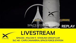 SpaceX - Falcon 9 - Starlink 6-69 - SLC-40 - Cape Canaveral SFS - November 11, 2024